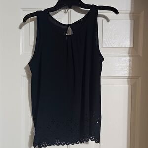 Papermoon Black Sleeveless Blouse